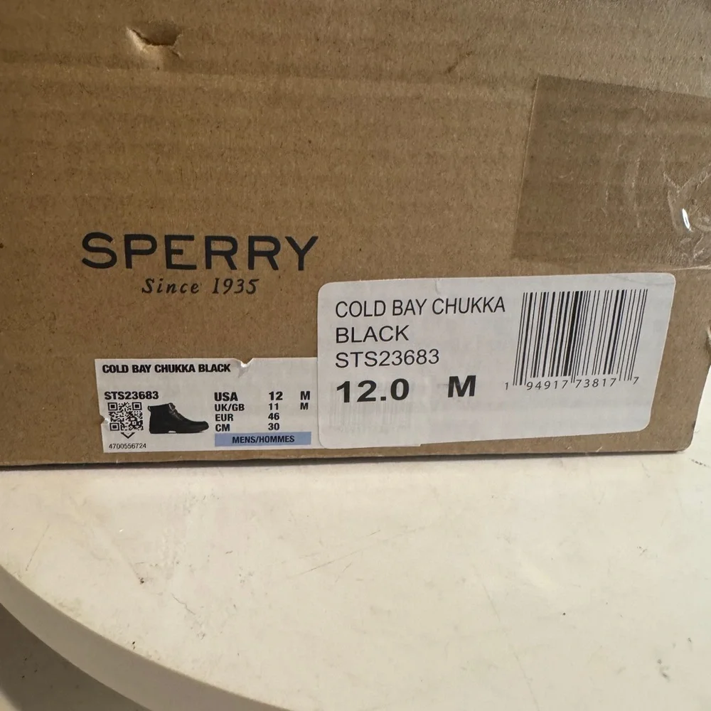 Sperry Men's Cold Bay Chukka Snow Boot size 12